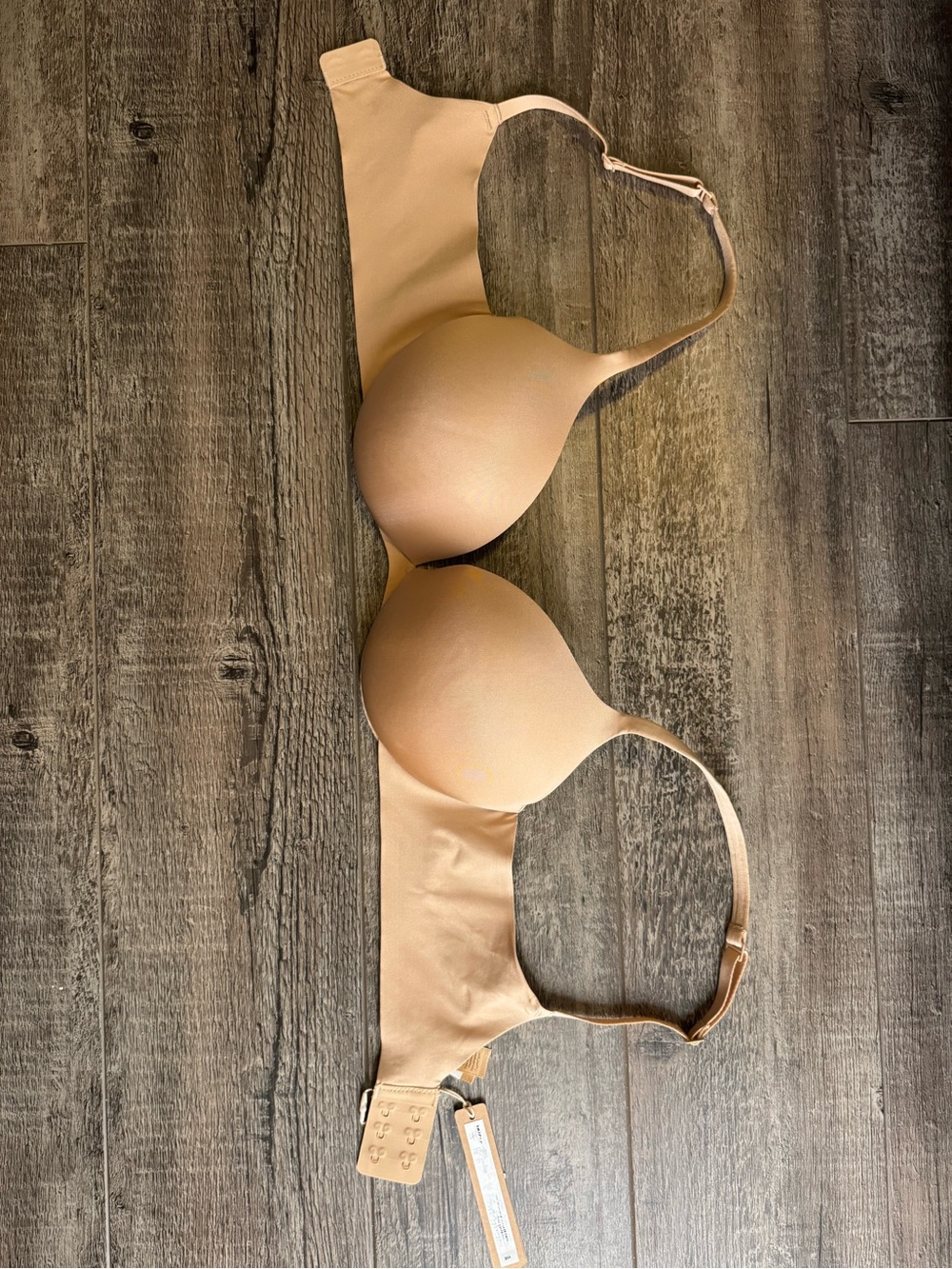 SKIMS Ultimate Push Up Plunge Bra 34C Clay